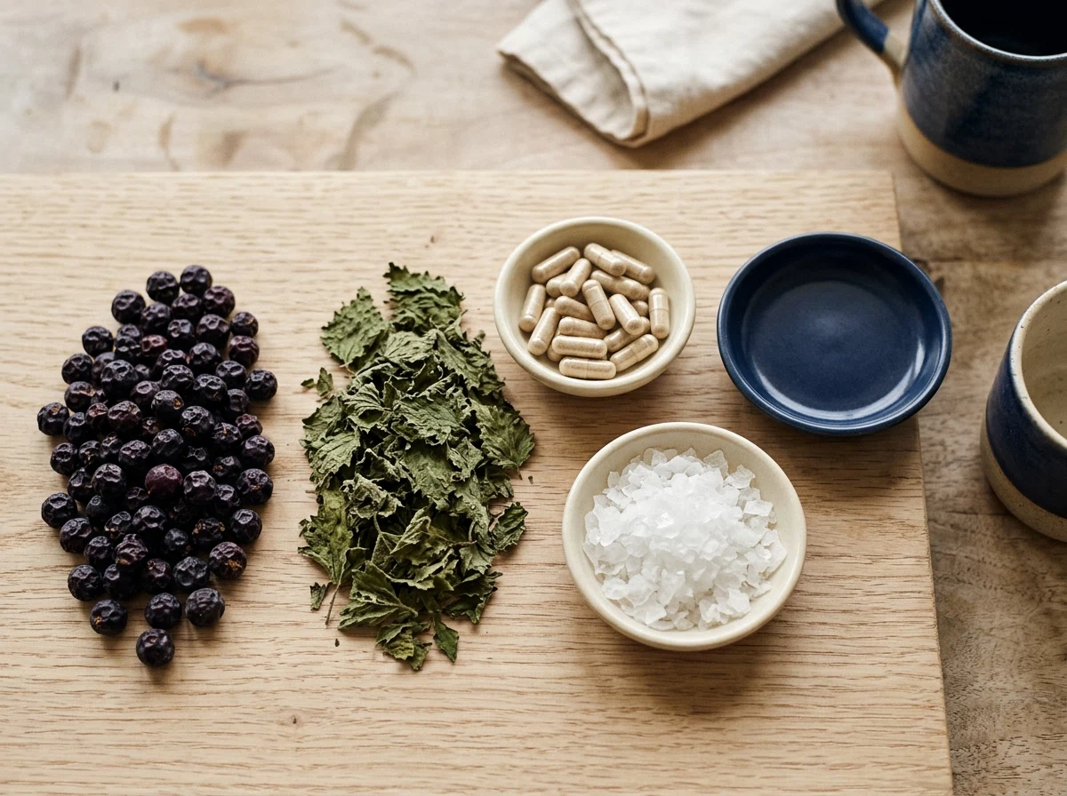 Saw palmetto berries, nettle leaves, zinc and magnesium supplements - Hardero key ingredients